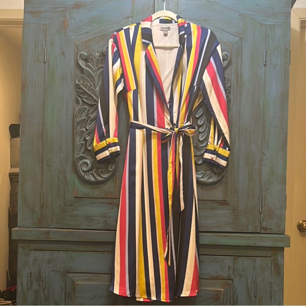Striped Multicolor Dress